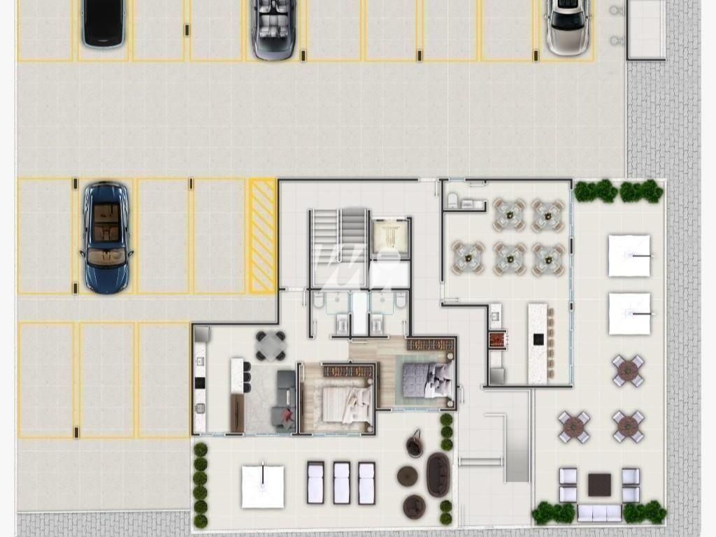 Apartamento em Pinheira, Palhoça. 2 quartos, 72m². Imagem 2 de 3